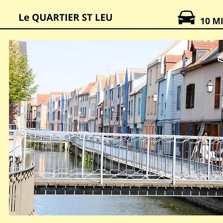 Dewailly, 2 Chambres, 3 Lits, Elegant, 700M Centre Ville Amiens Zewnętrze zdjęcie