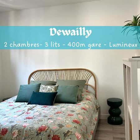Dewailly, 2 Chambres, 3 Lits, Elegant, 700M Centre Ville Amiens Zewnętrze zdjęcie