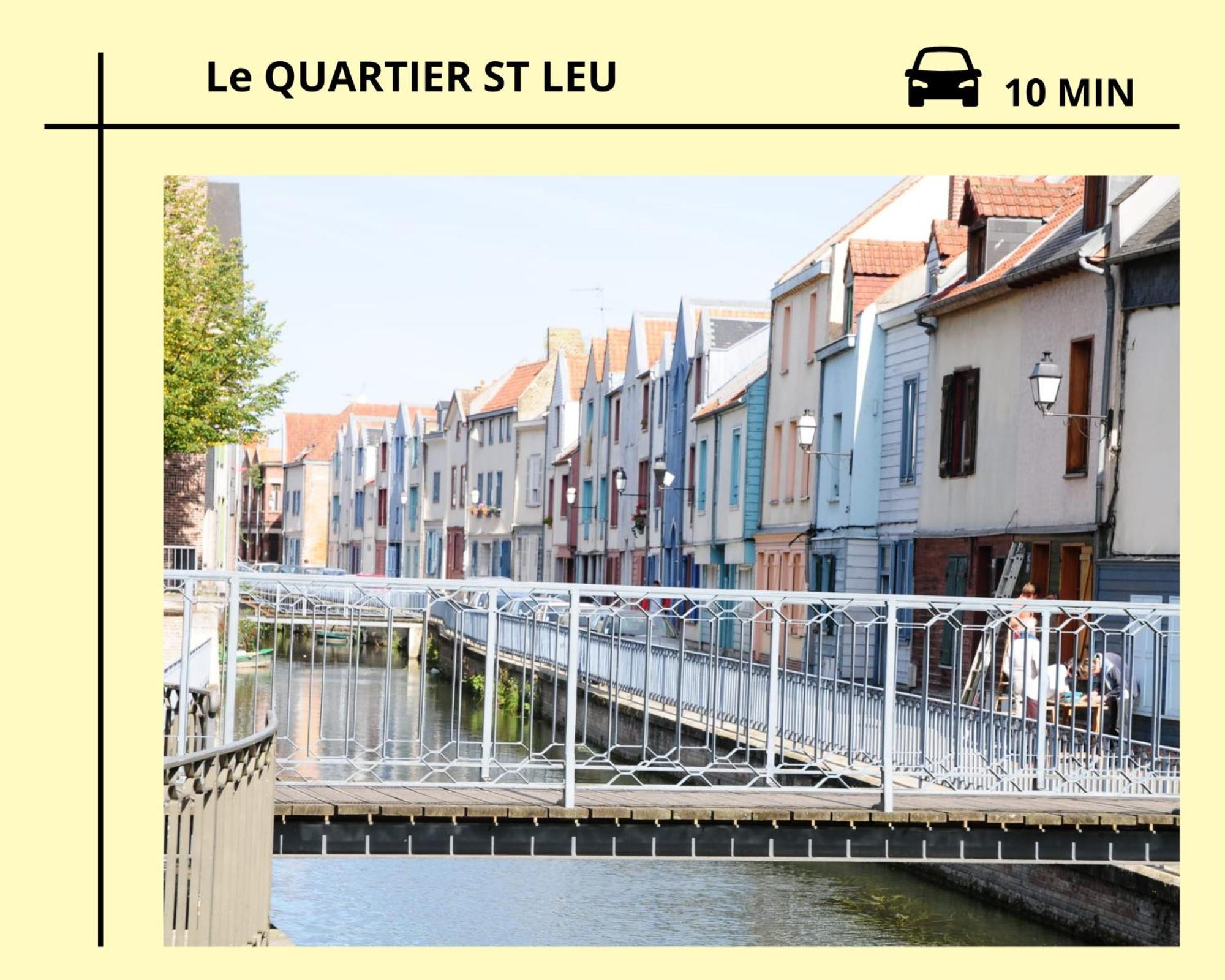 Dewailly, 2 Chambres, 3 Lits, Elegant, 700M Centre Ville Amiens Zewnętrze zdjęcie